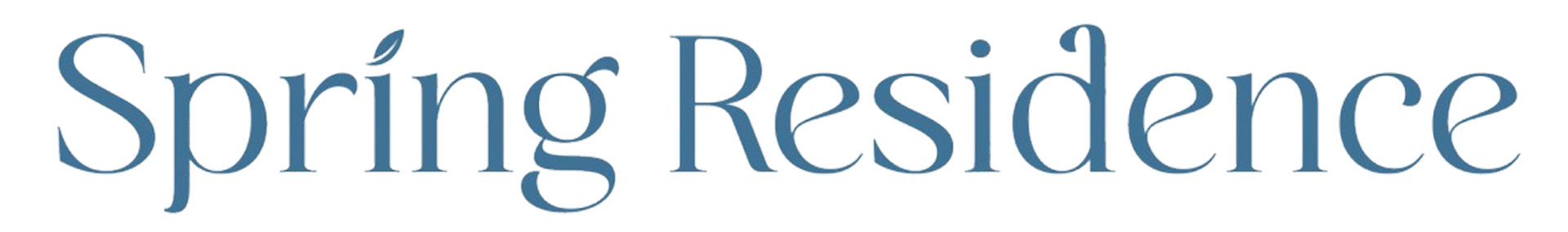 Spring Residence Logo wide Spring Residence Logo wide